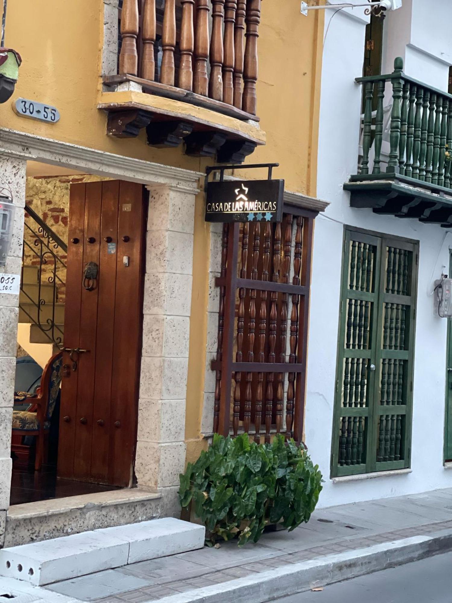 Hostal Casa De Las Americas Cartagena Екстериор снимка